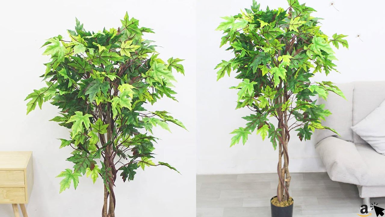 LILIIN Künstlicher Pflanzenbaum 90cm - Naturgetreue Deko-Pflanze Für Wohnung & Garten