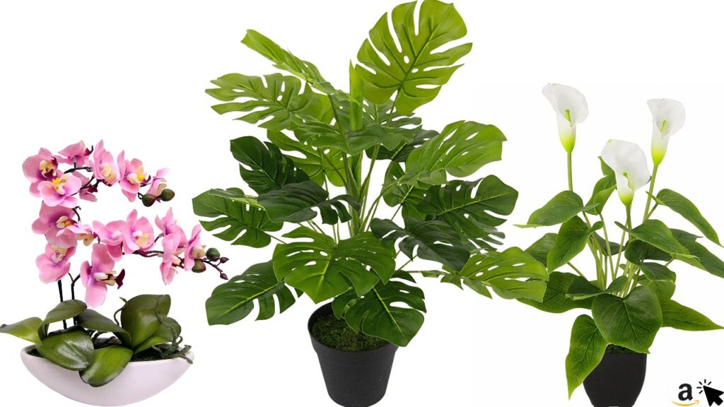 Flair Flower Kunstpflanzen - Orchidee, Monstera, Calla